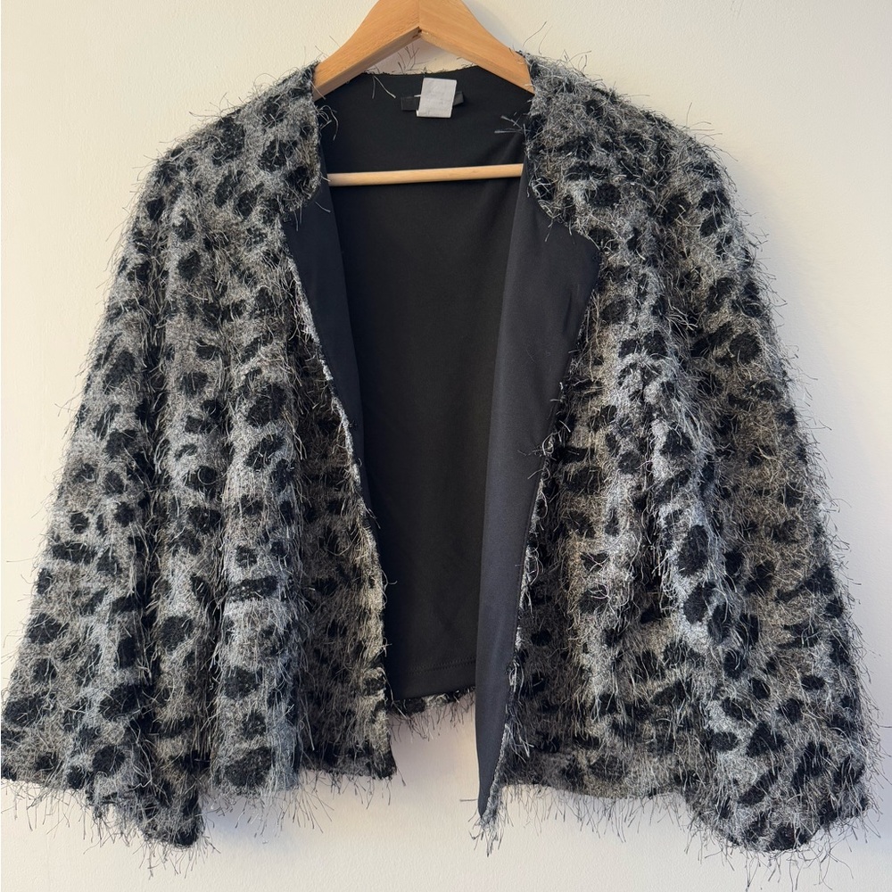 Printed sweater in chittah print